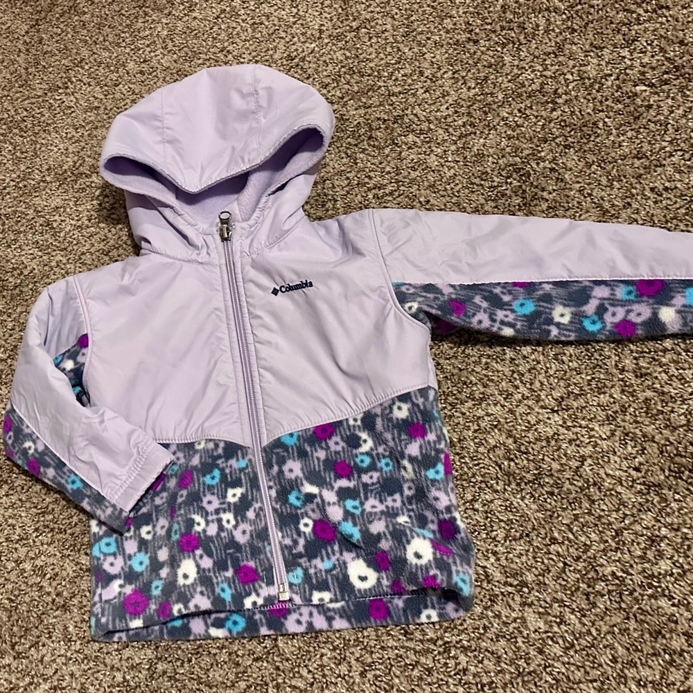 Columbia 18-24 month Shell zip up coat